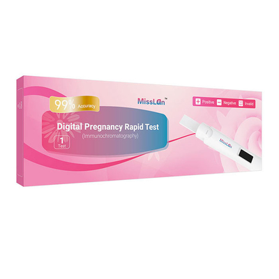 De snelle Kenmerkende HCG-van de de Testcassette van de Urinezwangerschap Stroken van de de Zwangerschapstest