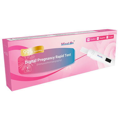 30 Maanden Één 1st de Reactiezwangerschap van Kit Urine Strip For OTC van de Stap Digitale HCG Test