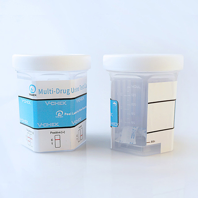 BUP-Test Kit Saliva Cup Container DC124 van de het Ziekenhuis de Beschikbare Plastic Urine