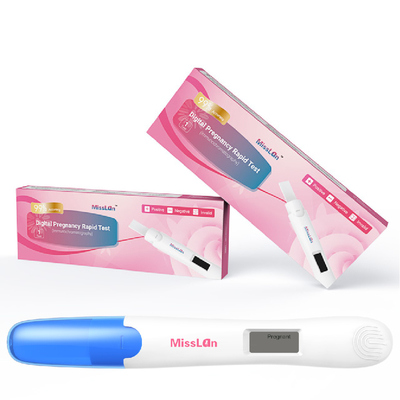 Test van de de Urinezwangerschap van FDA 510k de Digitale met Snelle de Teststok van de Resultaat Digitale Zwangerschap