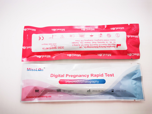 Één Midstream van de de Zwangerschapstest van Staphcg voor Nauwkeurige Test
