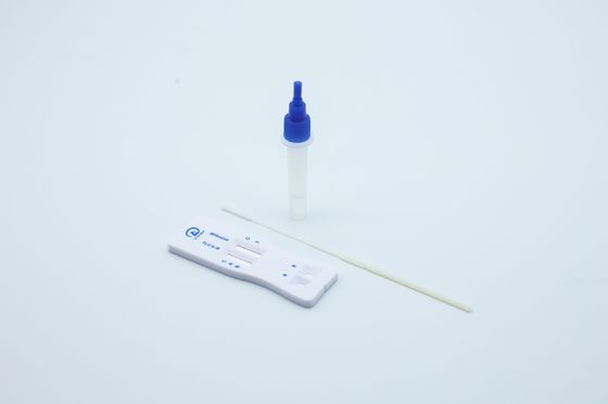COVID 19 de Snelle Test Kit Plastic Material van Influ Combo