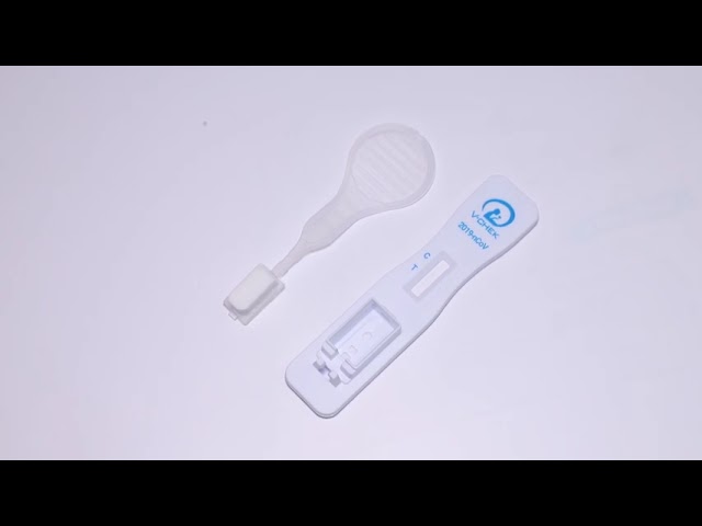 Bedrijfsvideo's over 2019-nCoV Ag Saliva Rapid Test Card lollipop test